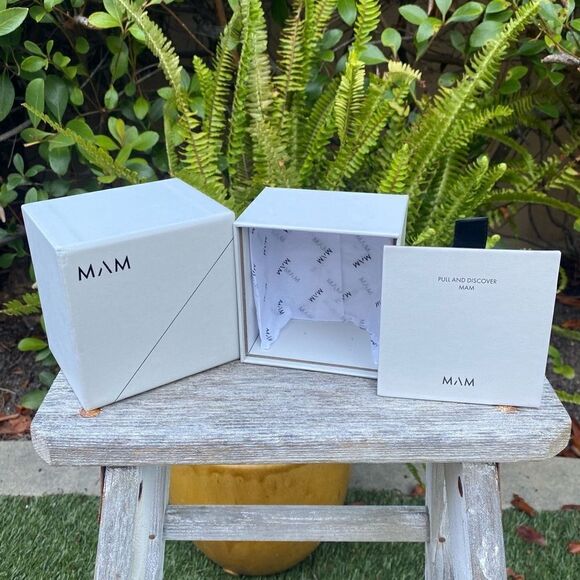 NWT MAM Originals Silver Viv Chain Ear Cuff #451. New in Box NIB OS Right - Picture 10 of 12